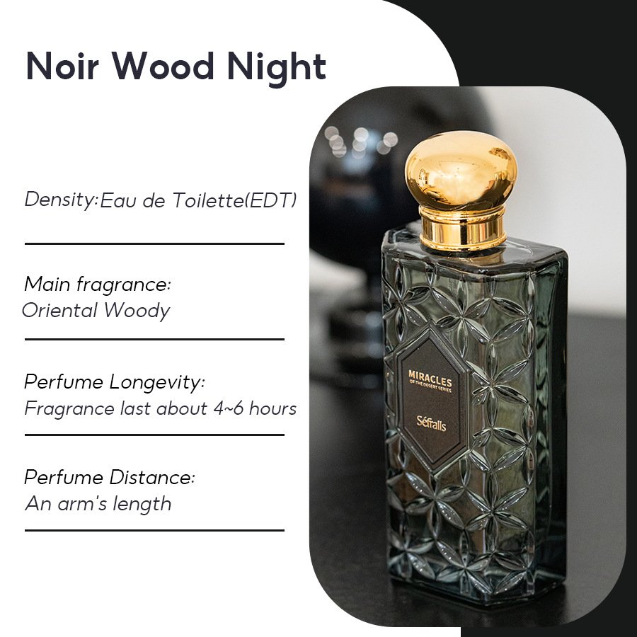 Wood Night Perfume Woody Fragrance Luxury Perfumes Woody Fresh Long Lasting Signature Graceful Fragrance Perfume