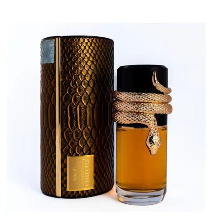 Arabic Parfum Musamam WHITE INTENSE Musamam Snake Limited edition snake sculpture Miratafa perfume