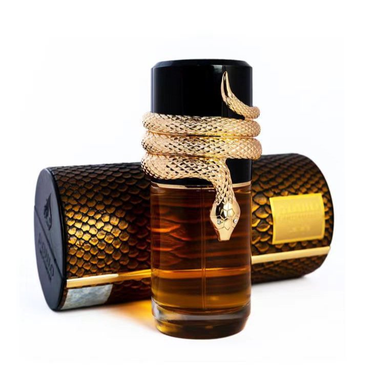 Arabic Parfum Musamam WHITE INTENSE Musamam Snake Limited edition snake sculpture Miratafa perfume