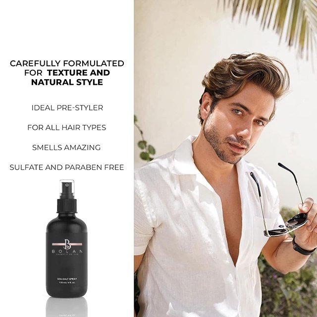 OEM Hair Care Sea Salt Hair Gel Spray Plump Texture Hairdressing Create Natural Style Suitable For All Hair Qualities