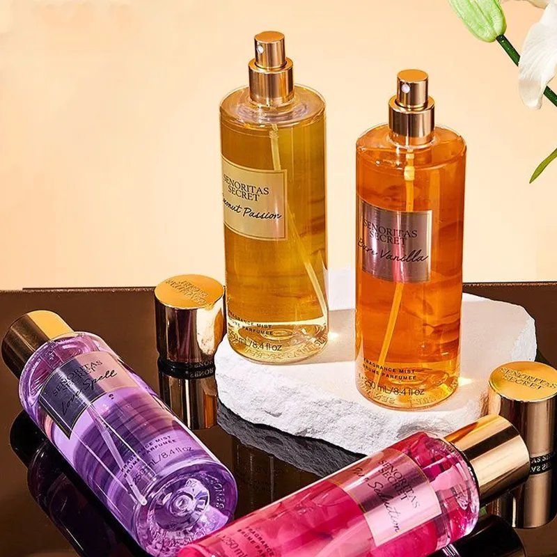 Beauty Secret Perfume Hot Selling 250ml 68 Style Floral Fruity Uniisex Women Body Spray Perfumes