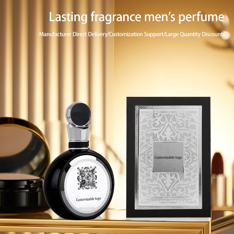 Custom Logo Dubai Latafa Men's perfume Premium Arab Men's Lasting perfume Cologne Men's perfume