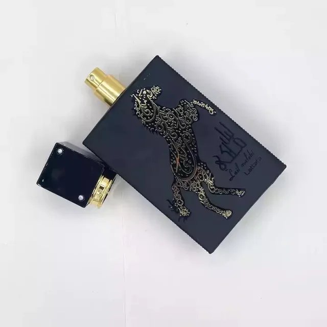 High quality black luxury 100ml long lasting perfume for men dubai arab middle east high end gifts wholesale