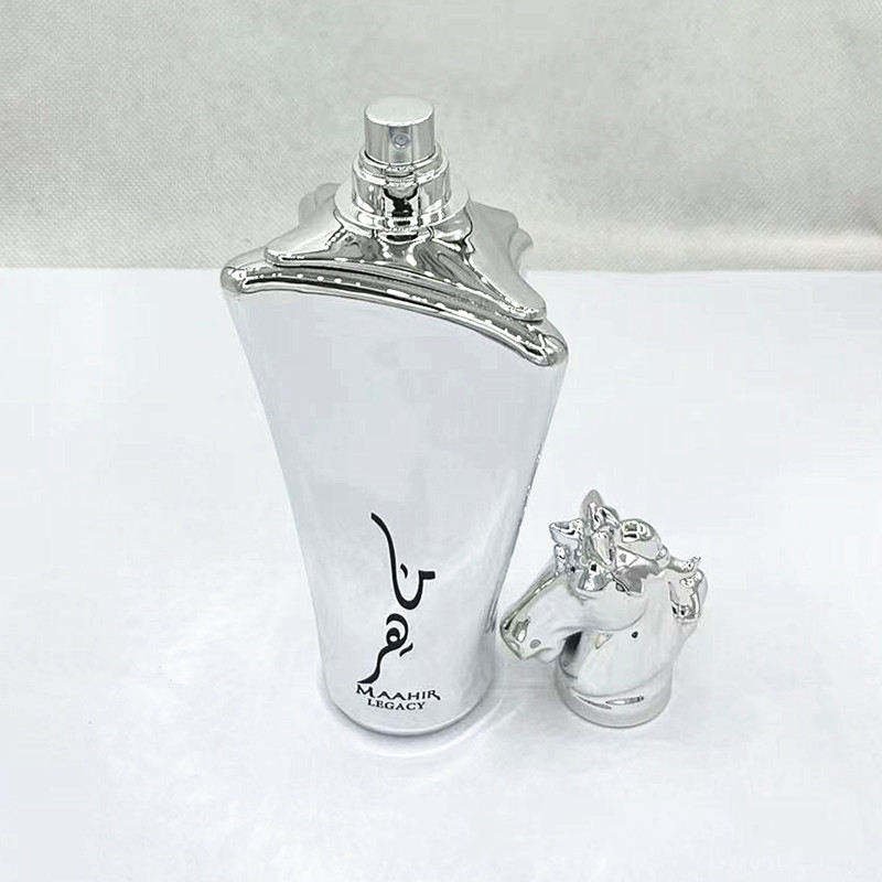 Wholesale Litao High quality Silver Horse Head Luxury Gift Box Arabic Men's Perfume Hot selling in Middle East Dubai