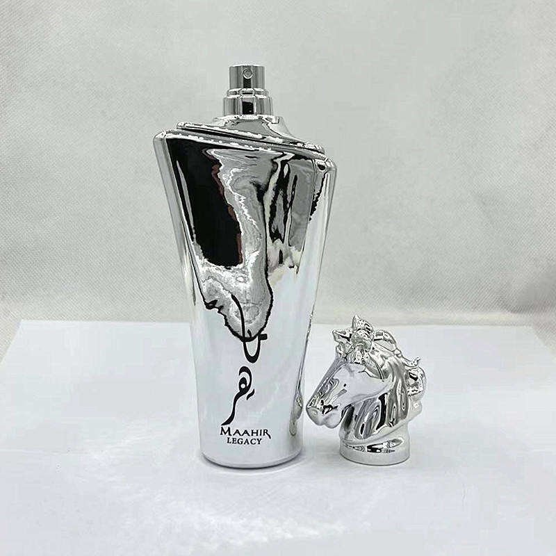 Wholesale Litao High quality Silver Horse Head Luxury Gift Box Arabic Men's Perfume Hot selling in Middle East Dubai