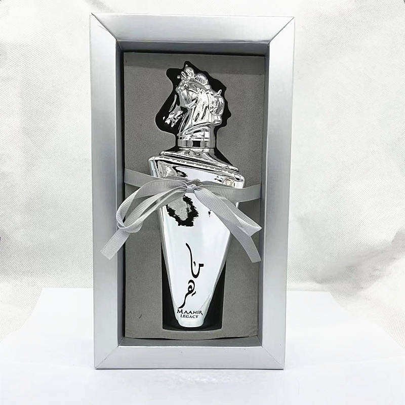 Wholesale Litao High quality Silver Horse Head Luxury Gift Box Arabic Men's Perfume Hot selling in Middle East Dubai