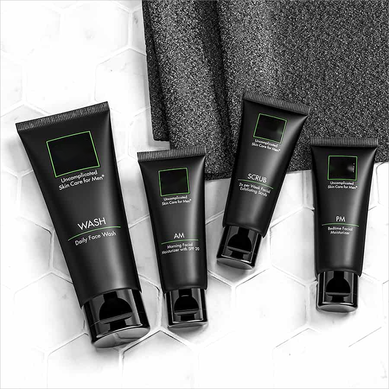 Private Label Organic Korean Facial Anti Acne SkinCare Set Whitening Brightening Moisturizing Repair Men Skin Care Set