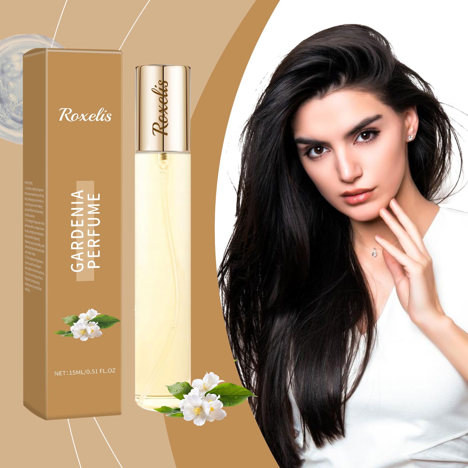 Gardenia Perfume Original Brand Men's And Women's Perfume Long-Lasting Scent Original Perfume