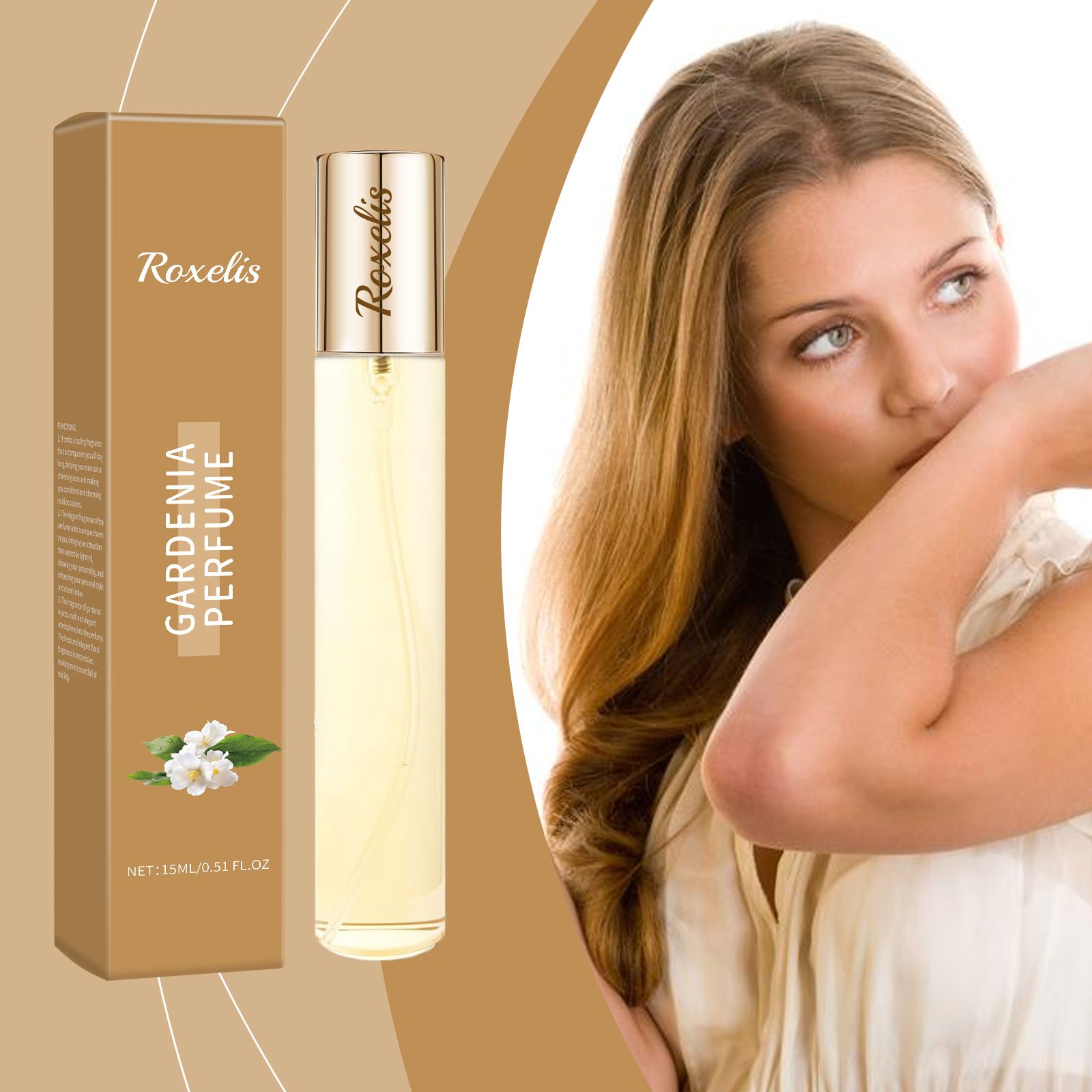 Gardenia Perfume Original Brand Men's And Women's Perfume Long-Lasting Scent Original Perfume