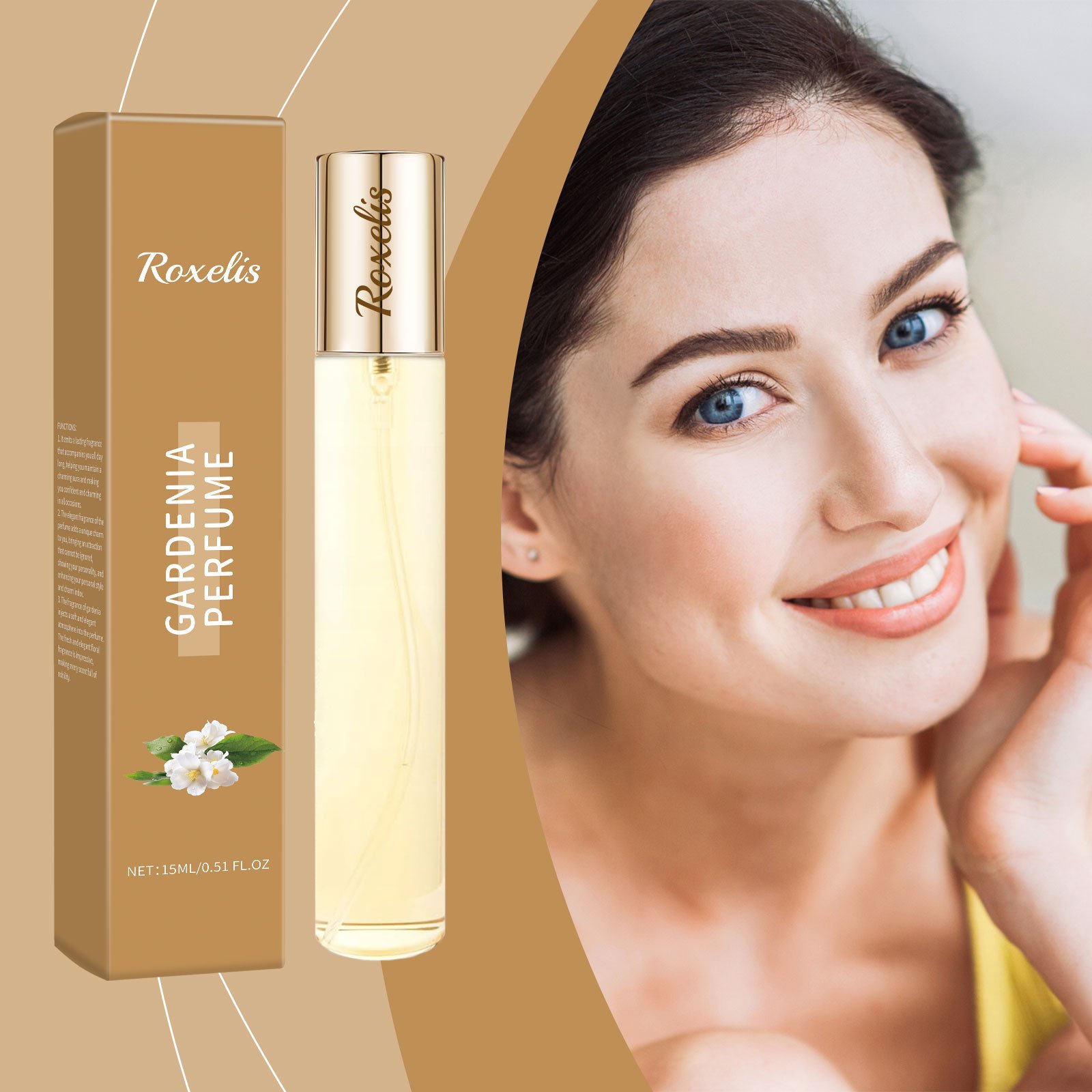Gardenia Perfume Original Brand Men's And Women's Perfume Long-Lasting Scent Original Perfume