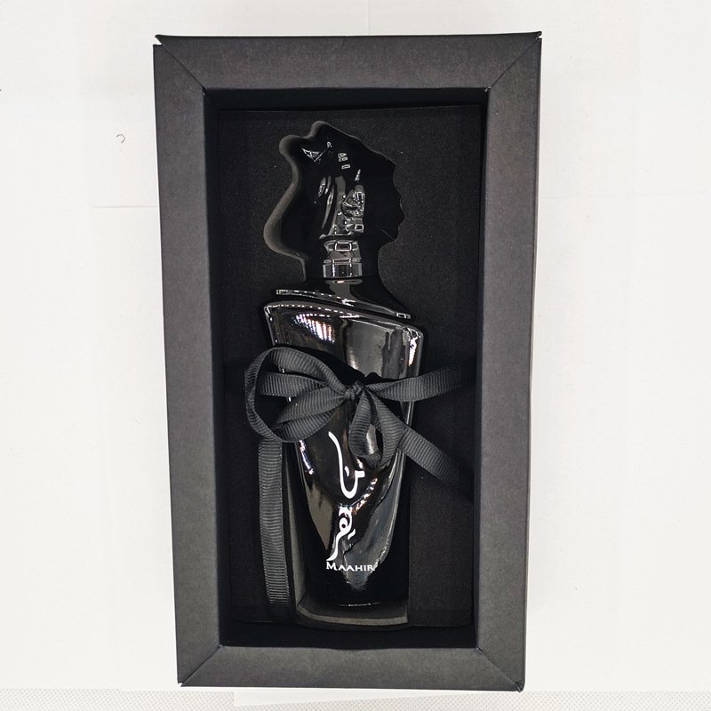 High quality 100ML Luxury black horse head Gift Box Dubai United arabic Emirates Lasting fragrance men's perfume