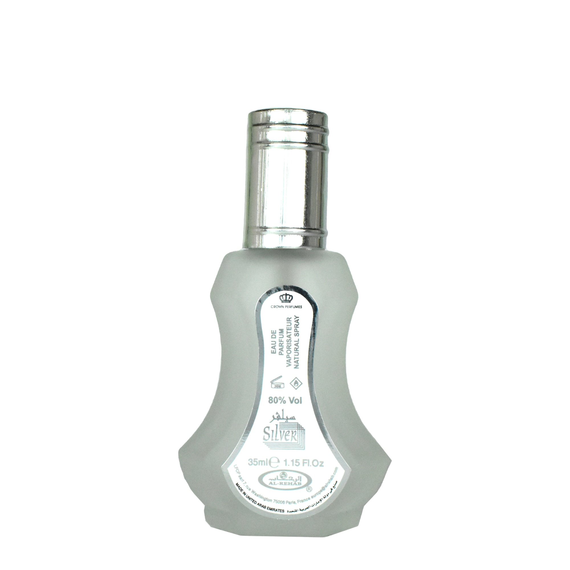 Luxury Floral SILVER35ml Perfume Spray Citrus fresh aquatic green musky Eau De Perfume Longest Lasting