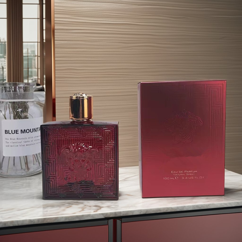 Authentic Wholesale Eros for Men Perfume Cologne 50ml Glass Body Spray with Long-Lasting Fragrances Light Scented Smell