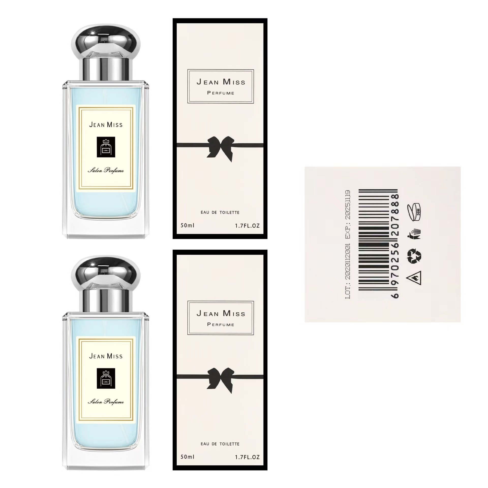 High Quality JEAN MISS Homme Sports Men's Perfume eau de parfum Lasting Light fragrance Blue Cologne Perfume Original