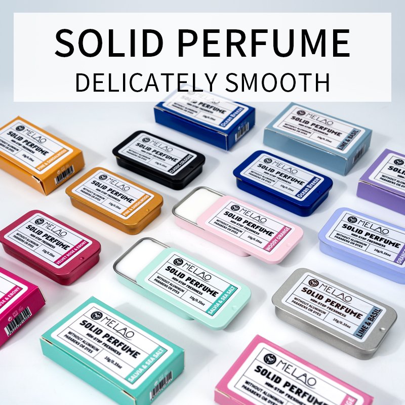 Deodorant Manufacturer Long Lasting Deodorant Cream Perfume Balm Custom Oem Pocket Solid Perfume For Men Travel Size