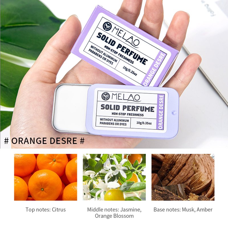 Deodorant Manufacturer Long Lasting Deodorant Cream Perfume Balm Custom Oem Pocket Solid Perfume For Men Travel Size