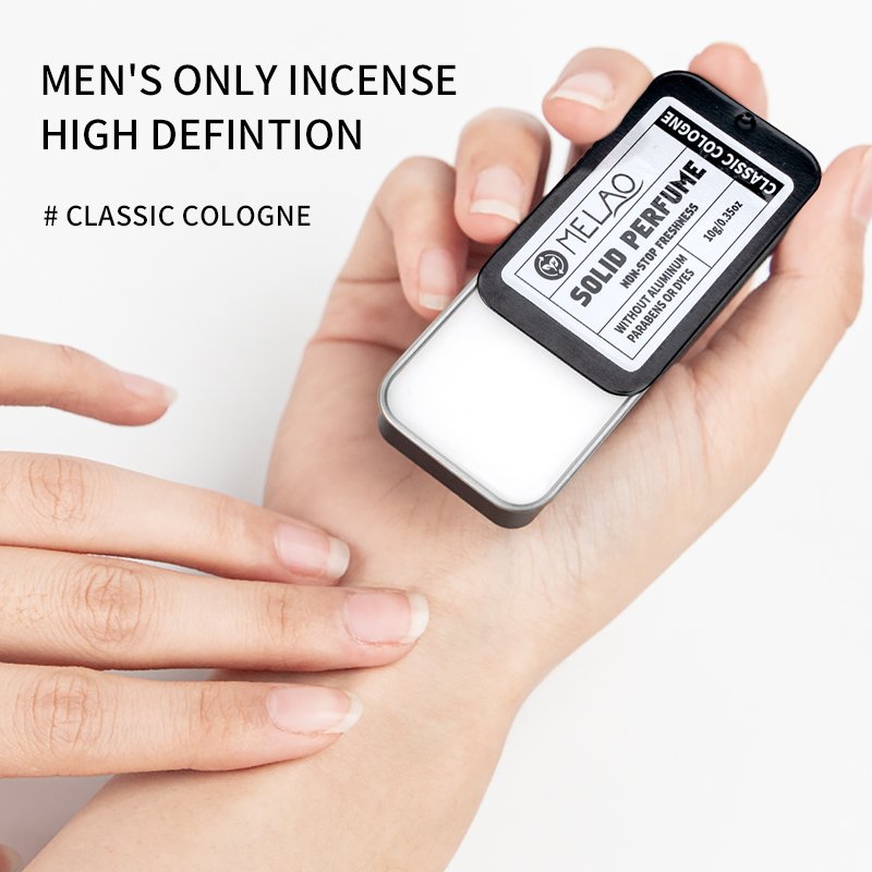 Deodorant Manufacturer Long Lasting Deodorant Cream Perfume Balm Custom Oem Pocket Solid Perfume For Men Travel Size