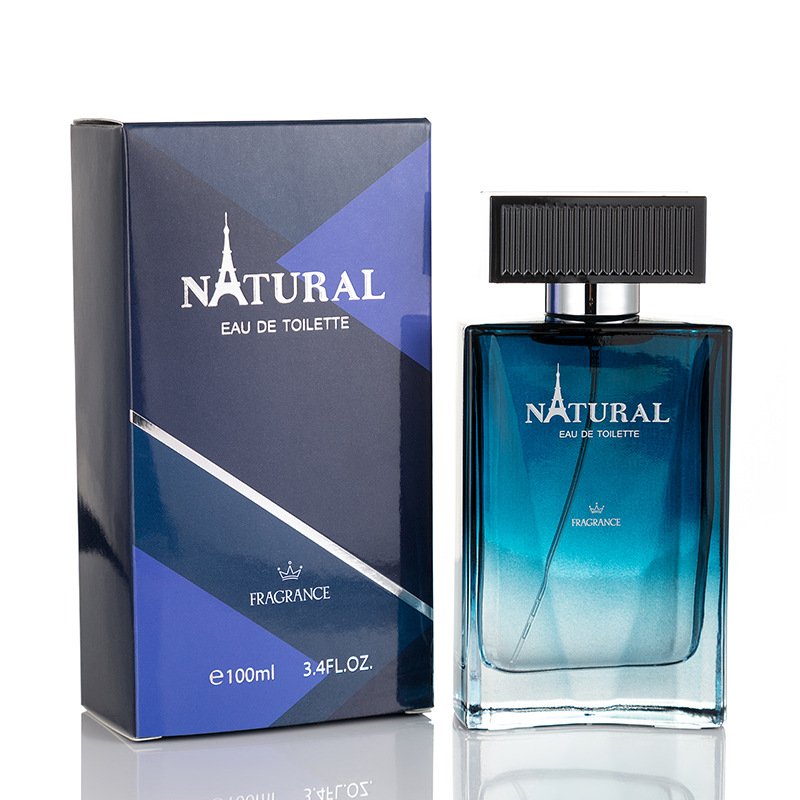Wholesale 100Ml Blue Square Glass Luxury Charm Natural Men'S Perfume Cologne Small Woody Sandalwood Eau De Toilette Parfum