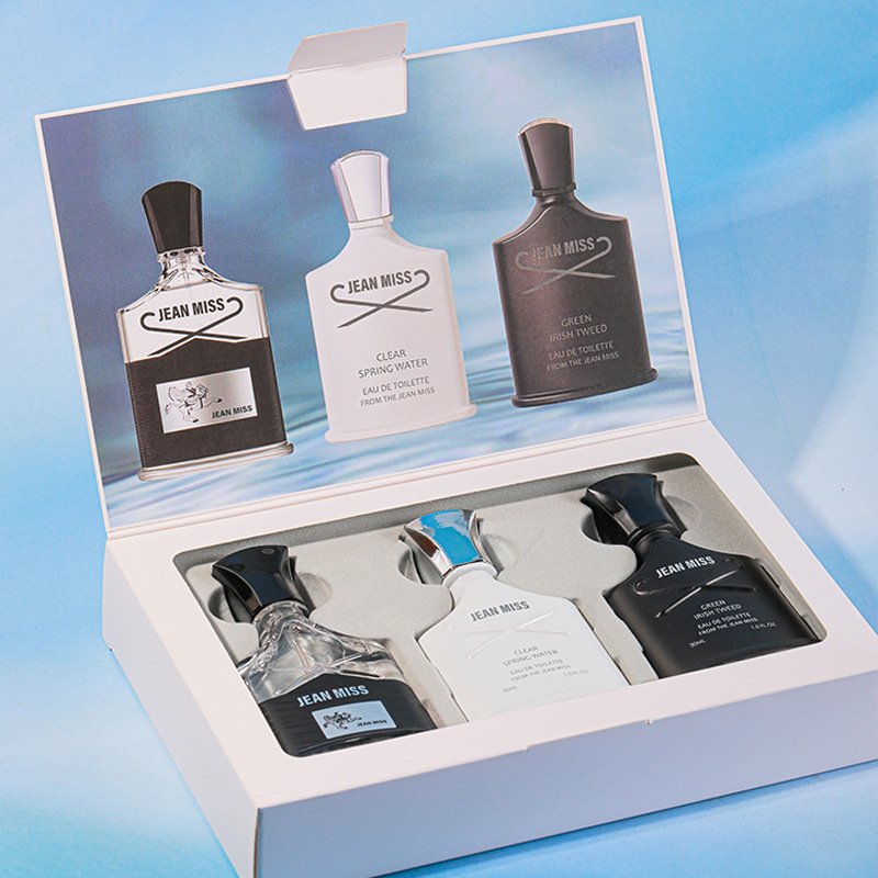 YeLaiXiang perfumes original brand Eau De Parfum Natural Long Lasting Body Fragrance 30ml 3pcs Cologne Men's Perfume Gift Set