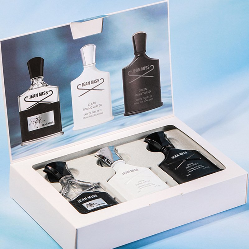 YeLaiXiang perfumes original brand Eau De Parfum Natural Long Lasting Body Fragrance 30ml 3pcs Cologne Men's Perfume Gift Set