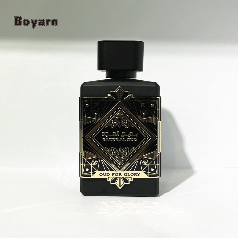 Boyarn Wholesale Luxury Pure Black High-Quality Arabic Perfume 100 Ml Original Lasting Fragrance Men's Perfume Gift Sets