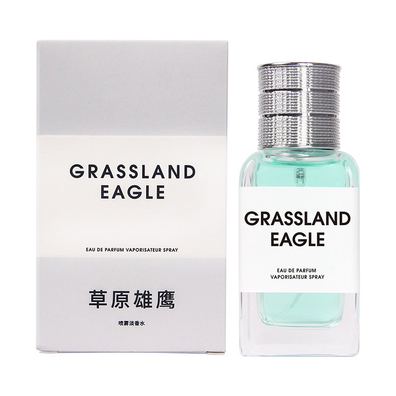 High Quality 50ml Woody Scent Men's Perfume in Glass Bottle Classic Long-Lasting Fragrance Body Spray for Gifts Daily Use