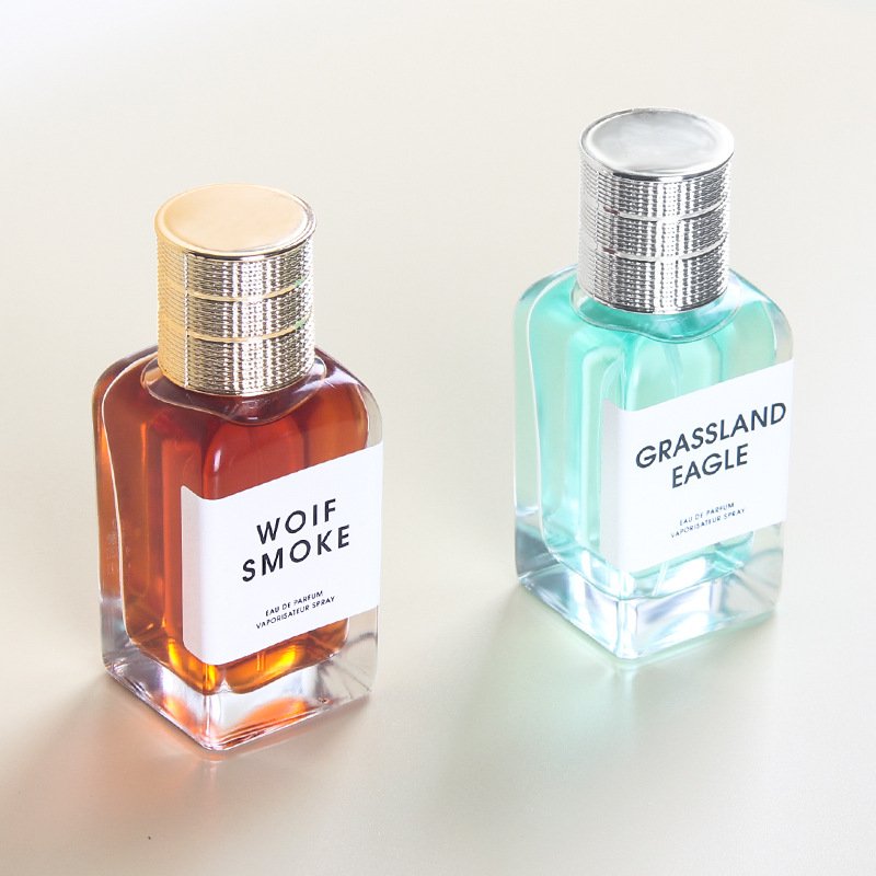 High Quality 50ml Woody Scent Men's Perfume in Glass Bottle Classic Long-Lasting Fragrance Body Spray for Gifts Daily Use