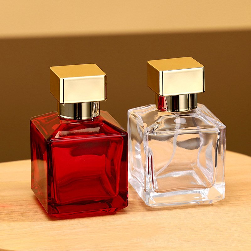 Factory direct sales 70ml perfume daily fine spray glass bottle men's portable hydration spray empty bottle