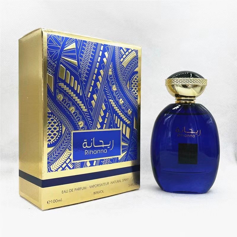 High Quality Original Arabian Dubai Middle East Hot Selling Men's Perfume Long Lasting Luxurious Blue Gemstone Wholesale