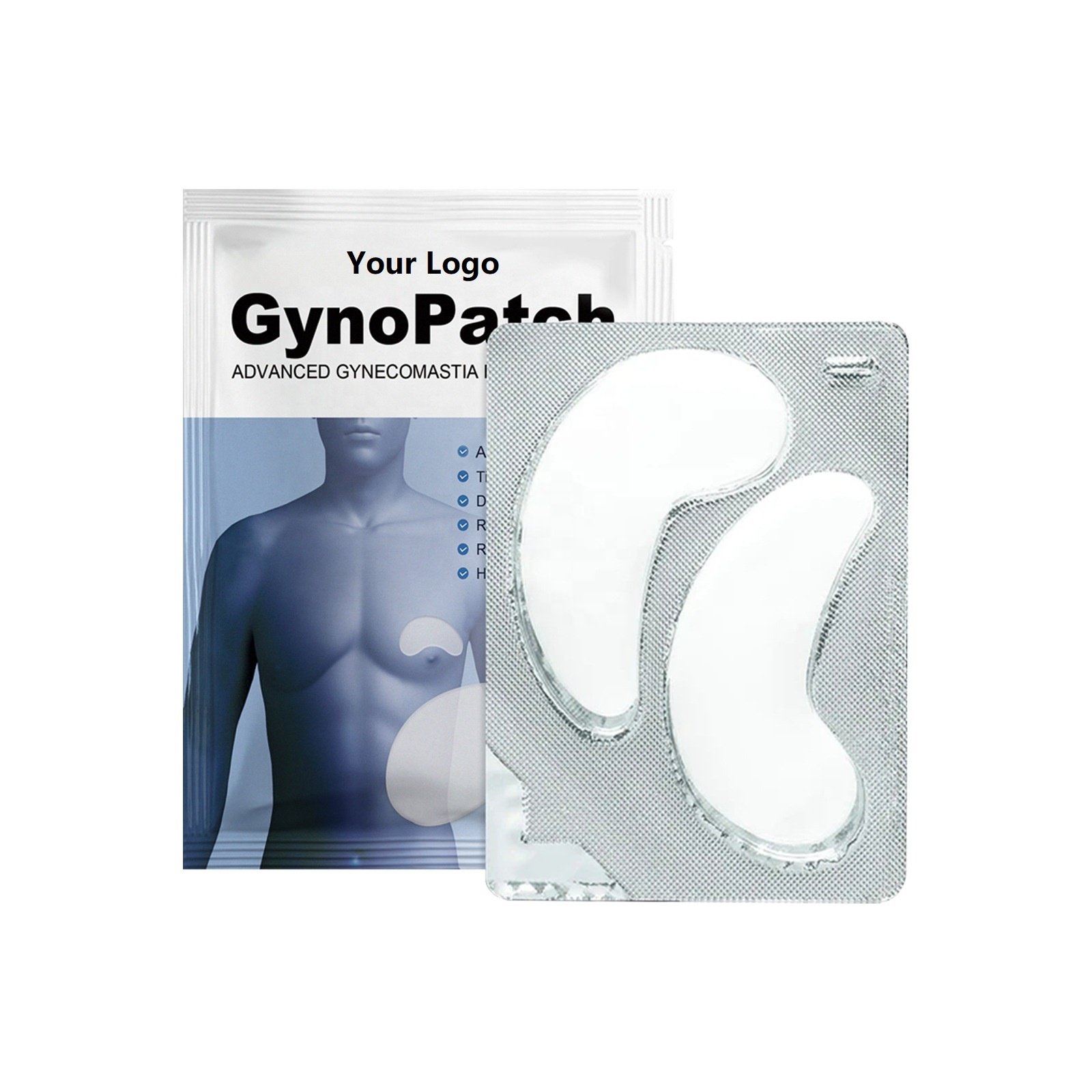Factory Wholesale OEM Men's Chest Firming Patches: Tightening & Anti-Sagging Solution for Enhanced Pectoral Muscles