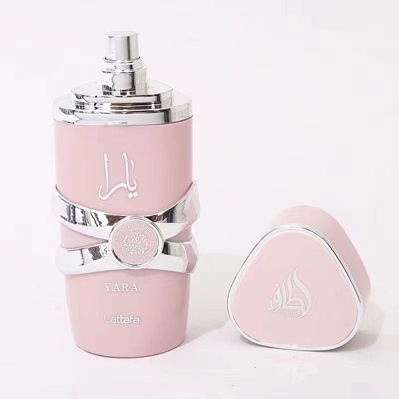 wholesale women's arabic perfume High Quality LongLasting Fragrance 100ml Pink perfume Bottle Women's & men's Perfume Set