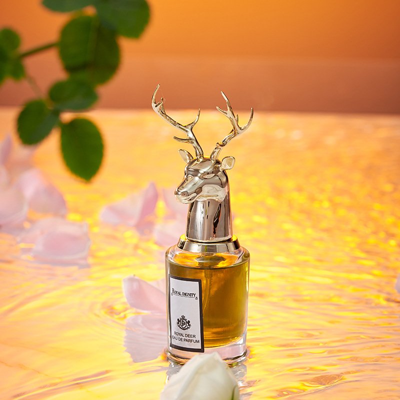 New Arrivals Elk Animal Head Perfume Fresh Light Elegant Men's Cologne Perfume Long Lasting Fragrance