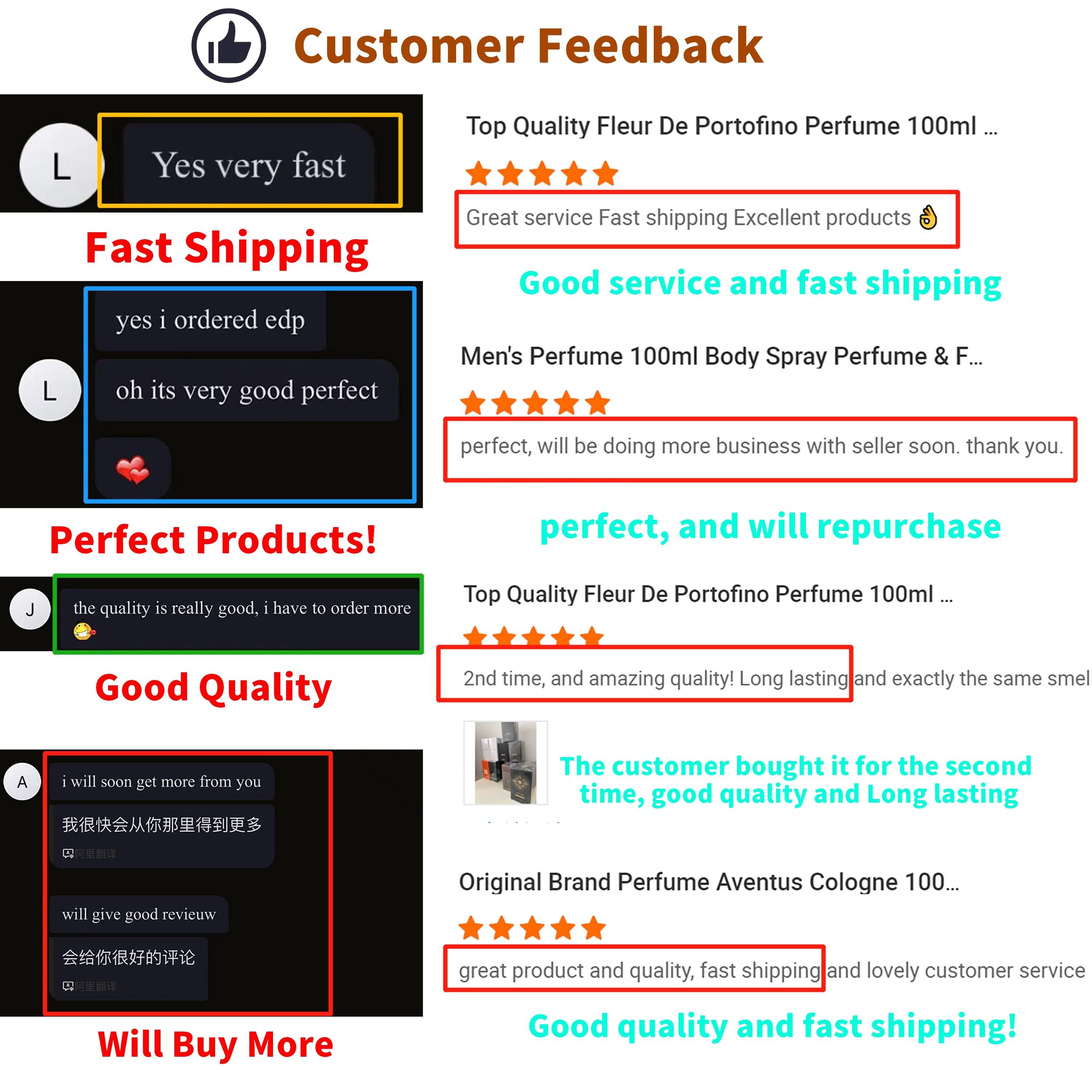 USA Stock Brand Perfumes Wholesale Perfume Men's Cologne Body Spray Fragrance Oud femme Eau De Parfum Lasting