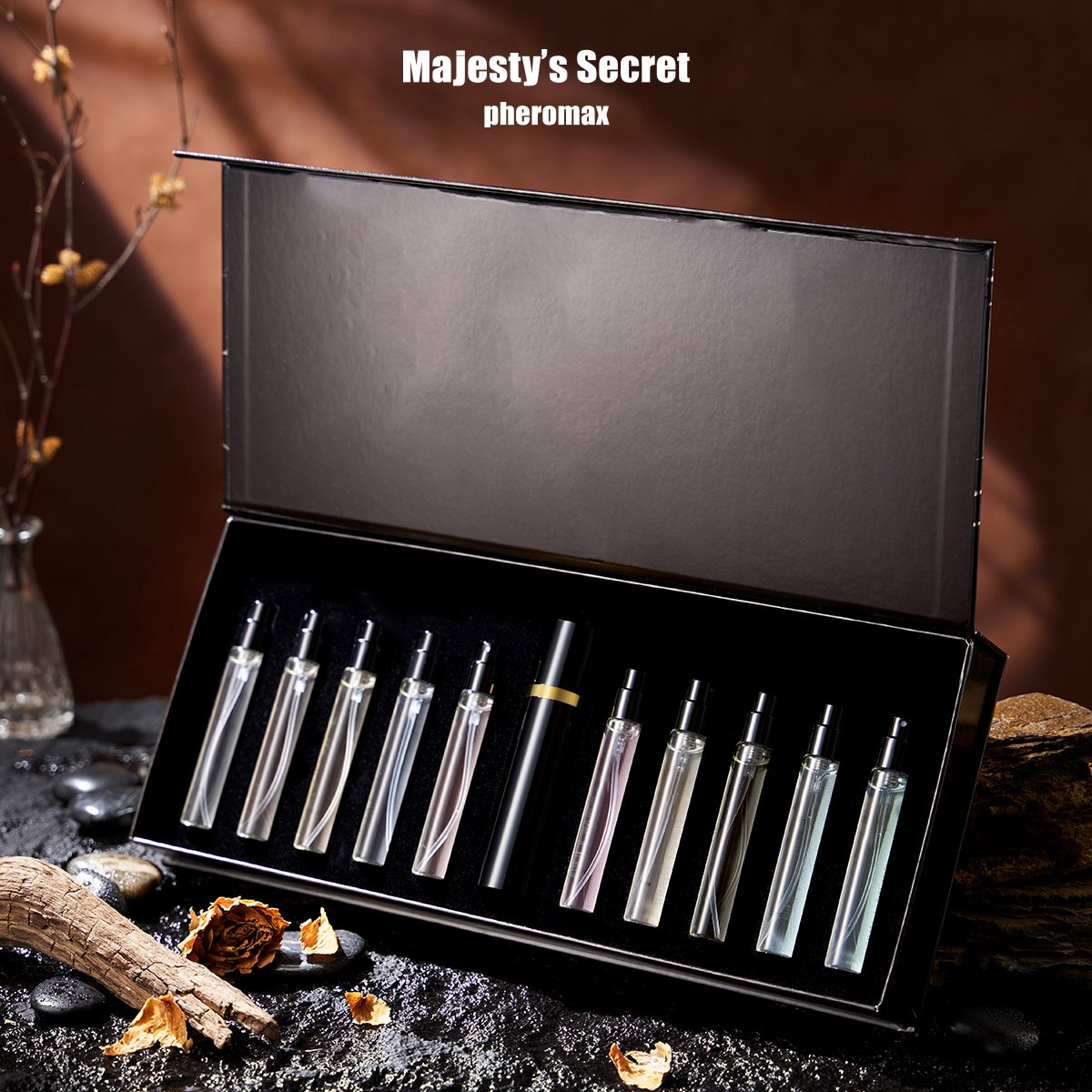 featuring scents in 10 flavors make for a great woody perfume gift for men with each bottle being 10 ml