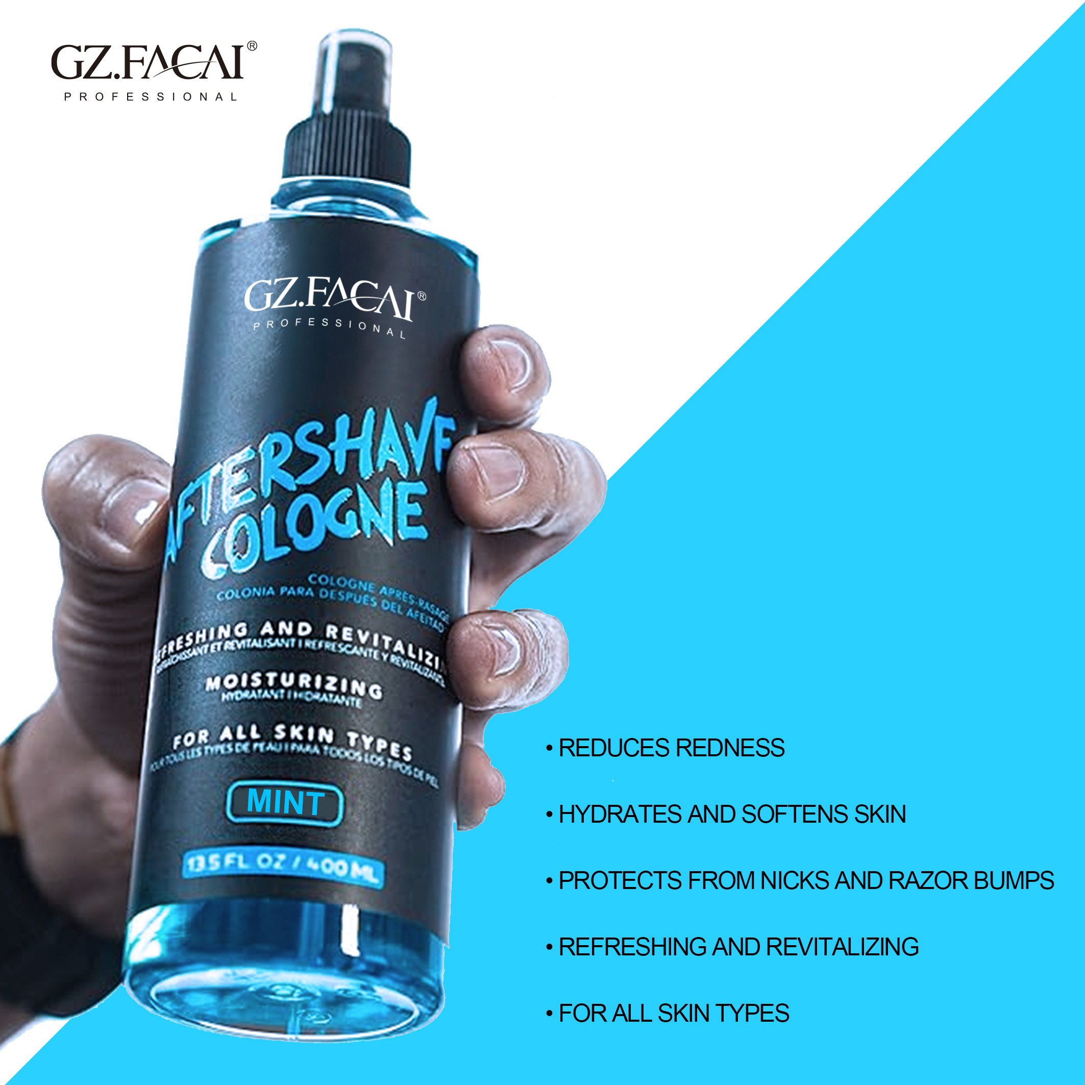 Custom Men's Natural after shave lotion Nourishes Skin Moisturizing After Shave Lotion for sensitive skin 200ml 400ml