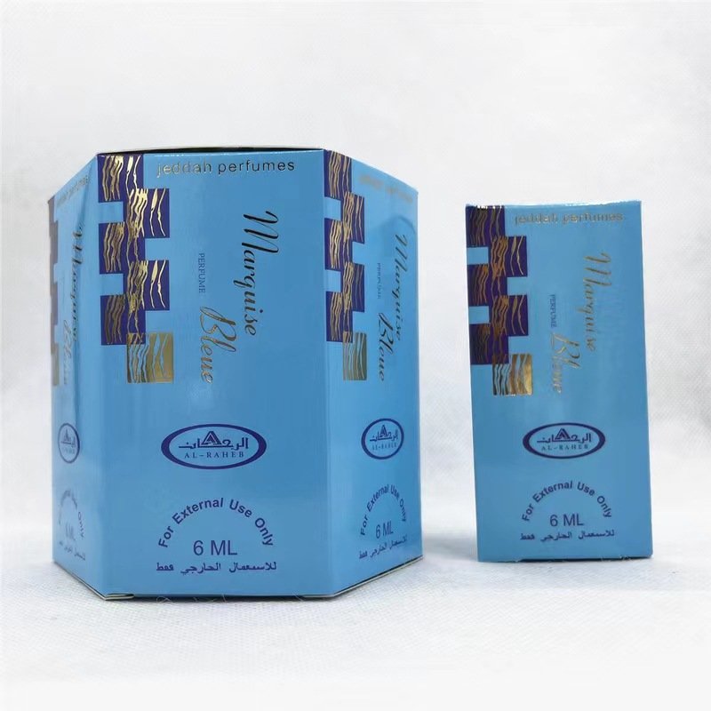 wholesale High quality 6ml Mini arabic perfumes Dubai Men And Women Essential Oil Long Lasting Roll On Perfume
