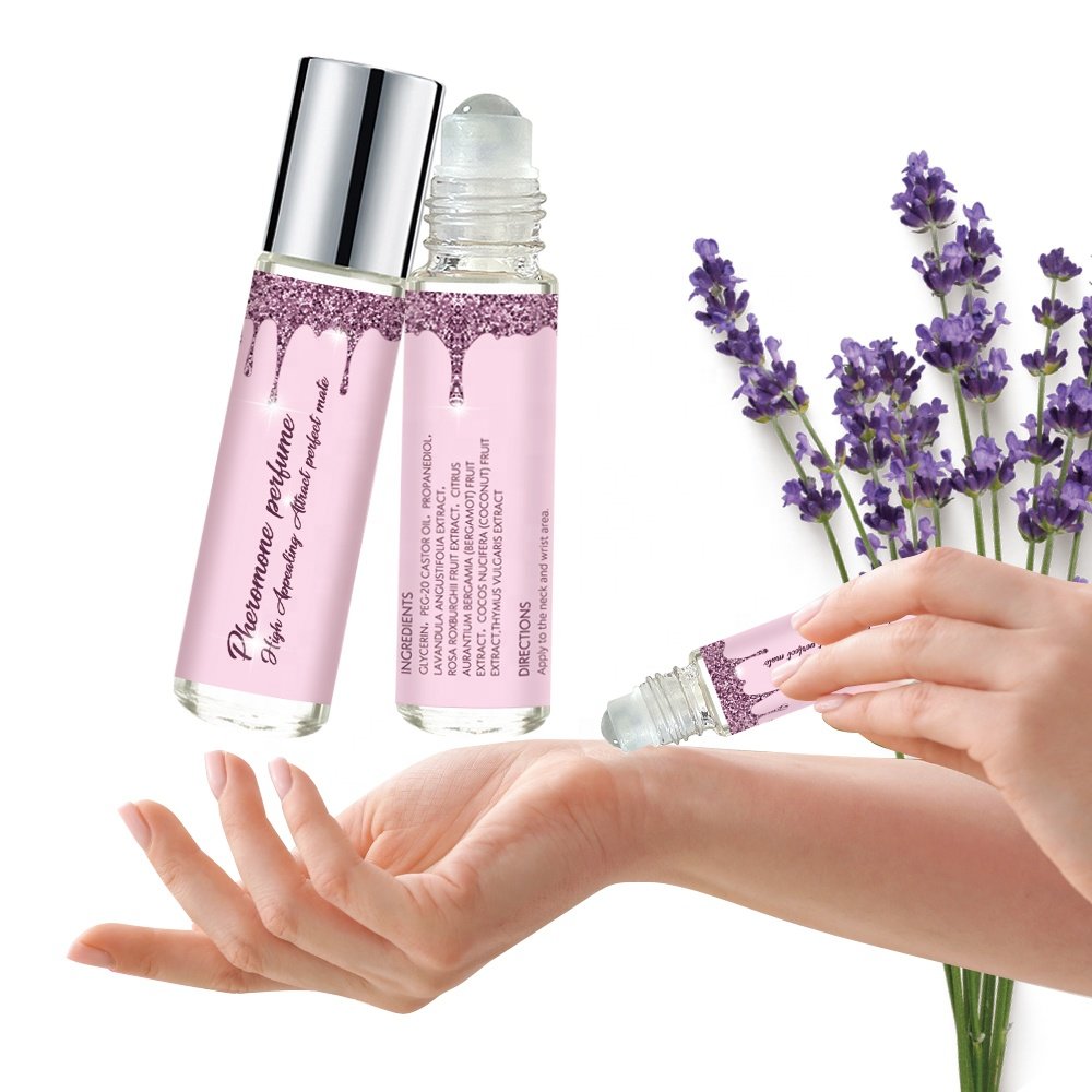 Private Label 10ml Perfume Lavender pear bergamot lemon Cream praline coconut Musk wood Pheromone Smell Essential Oil Perfume