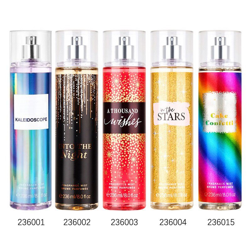 Victoria Body Spray for Women, 236ml Berry Fragrance Mist,Perfume/Spray with Notes of Blooms and Almond Glaze