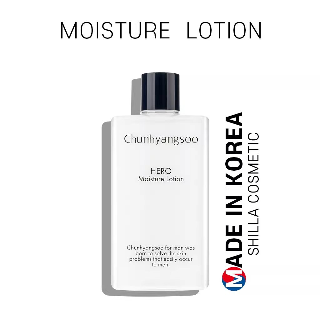 Xinluo Qianxiangxiu Men's Hydrating and Moisturizing 330ml Skin Care Toner Emulsion Bath Sweat Made in South Korea by Hero