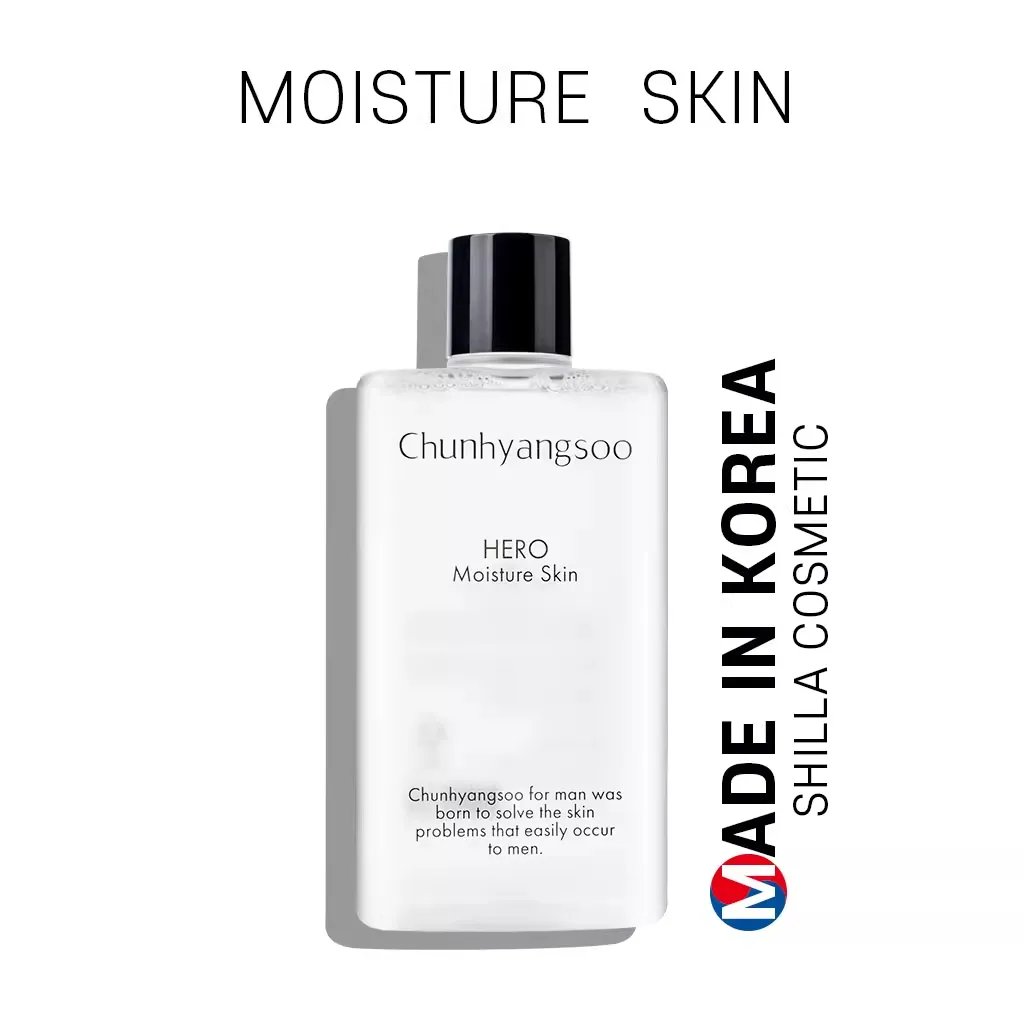 Xinluo Qianxiangxiu Men's Hydrating and Moisturizing 330ml Skin Care Toner Emulsion Bath Sweat Made in South Korea by Hero