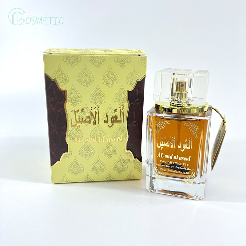 Selling 100ml Al oud Al Aseel Perfume for men Arabian Dubai Style Lasting lasting fashion popular wholesale