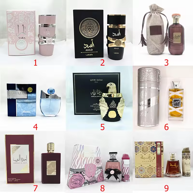 High Quality Arabian Woody Fragrance Men's Perfume from Dubai Long-Lasting Luxury Body Odor Wholesale