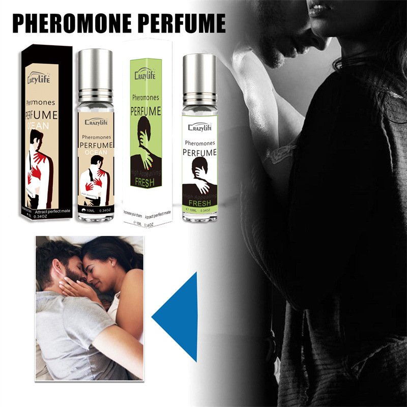 Hot Seller in Europe and American 10ml Pheromones Perfume With Fresh Sweet High Appealing to men women attract perfect mate%