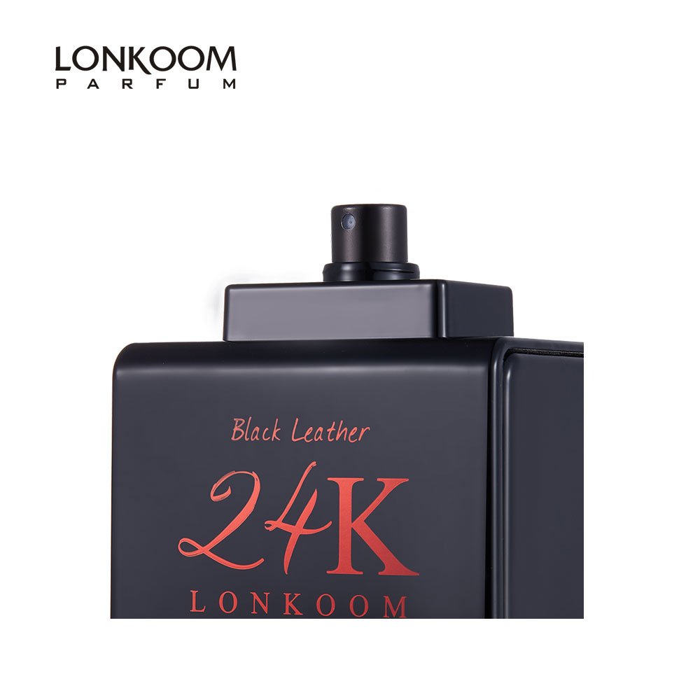 Factory wholesale original perfumes men cologne 24K Black Leather men's perfume deodorant body spray