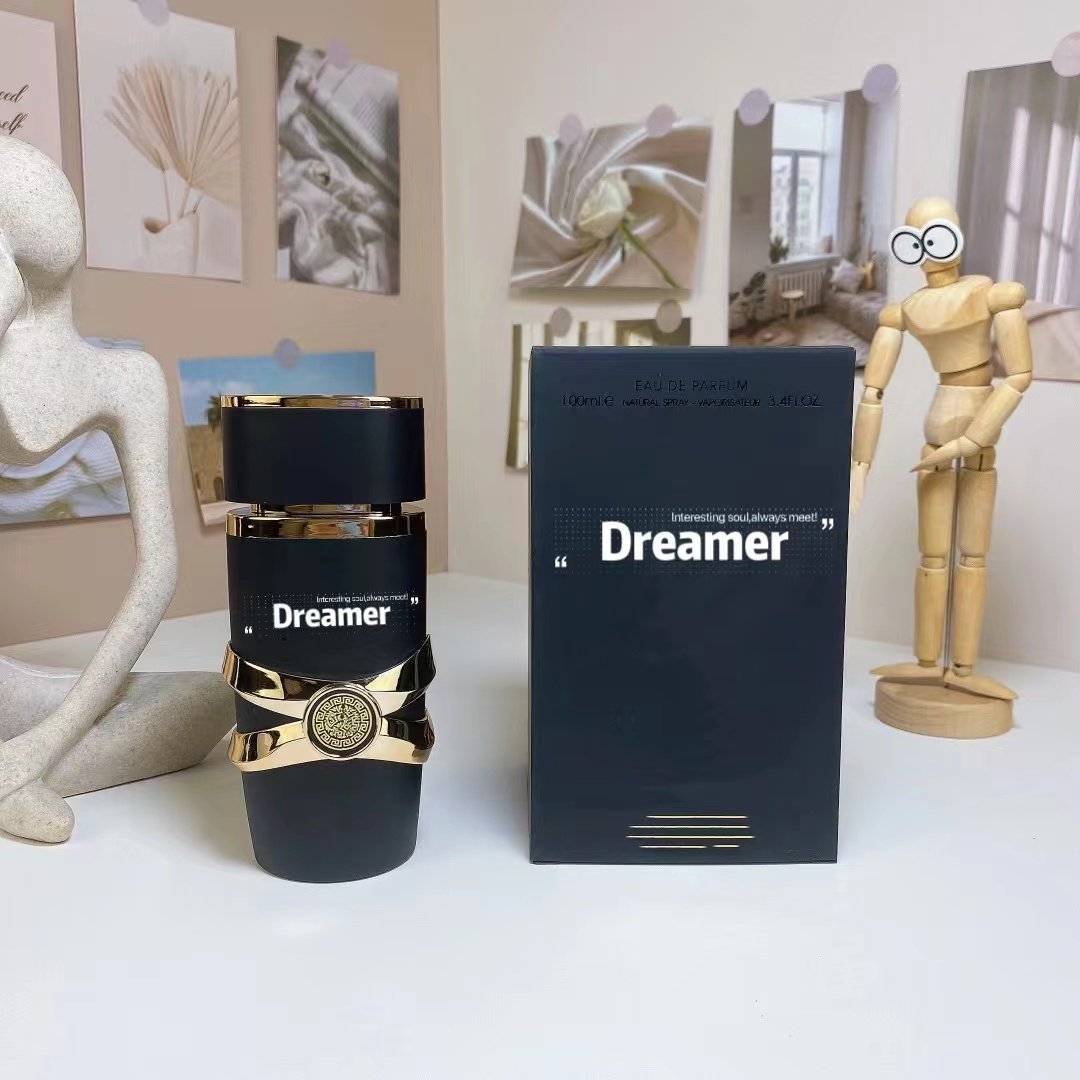 Wholesale 100ml Luxury Black Arabic Dubai Perfume Middle East Arab Long Lasting Men's Perfume