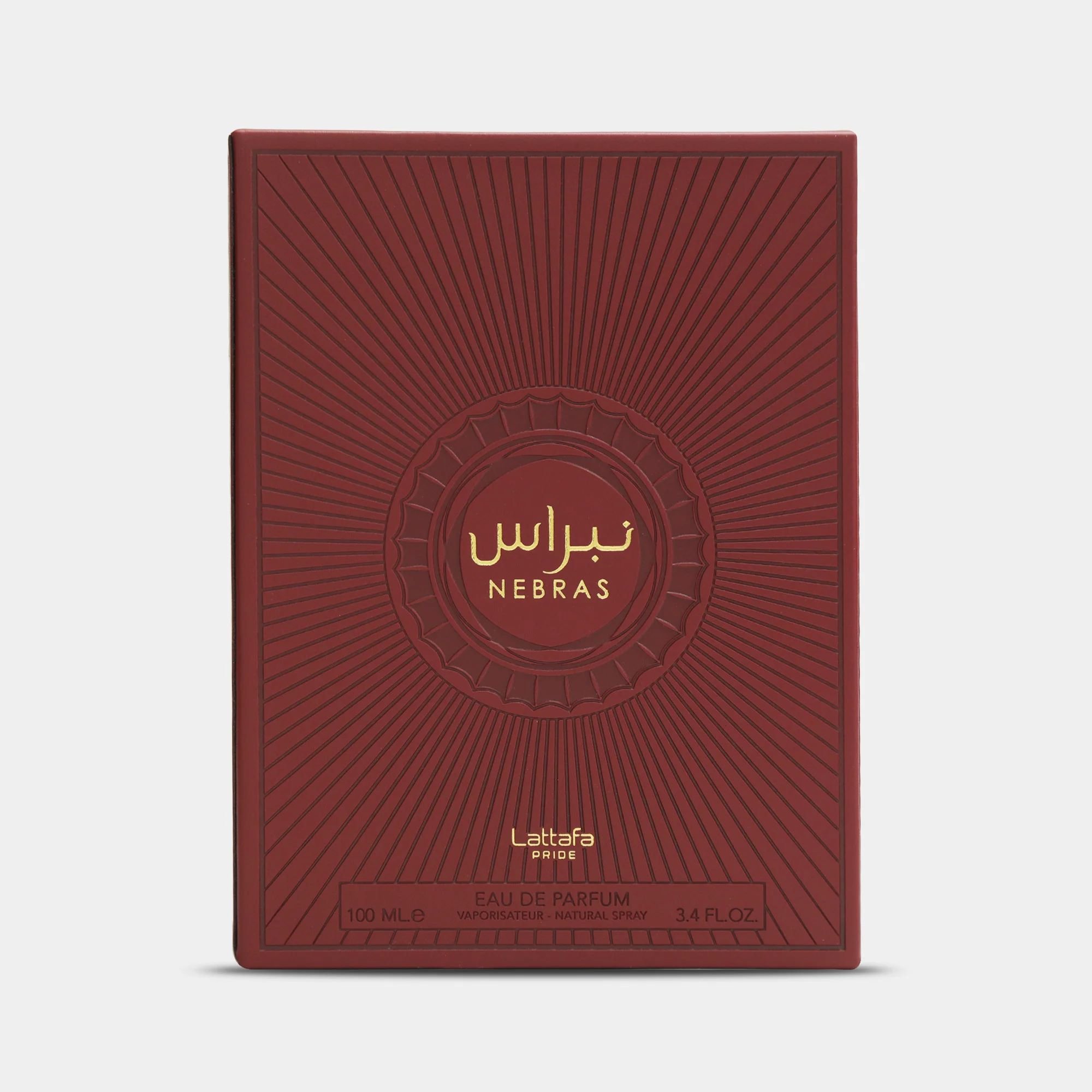 Perfume NEBRAS 100ml by Lattafa Pride Original Dubai Arabic long lasting perfumes for men's