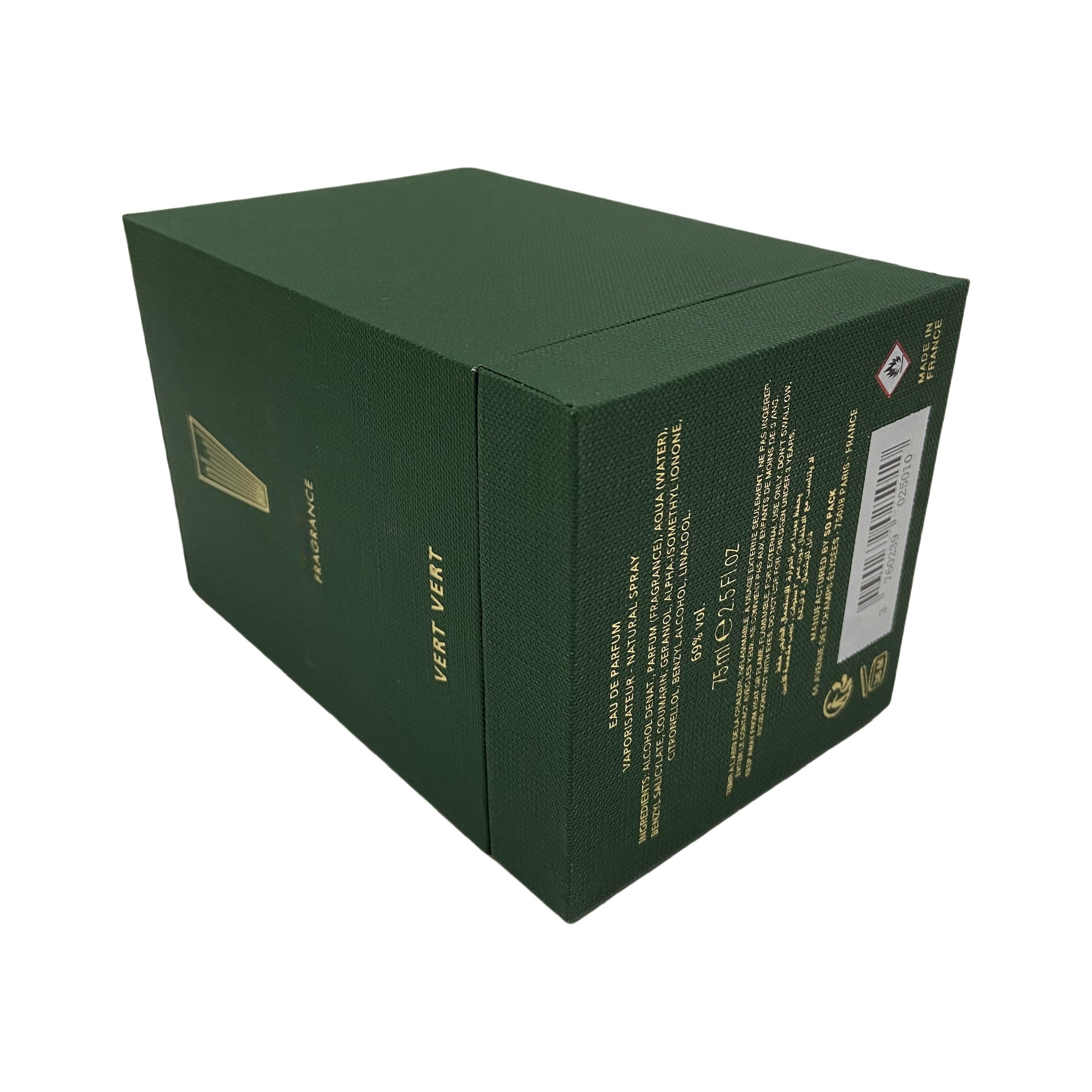 Exquisite luxury paper gift box packaging for 75ml oil perfume glass bottles