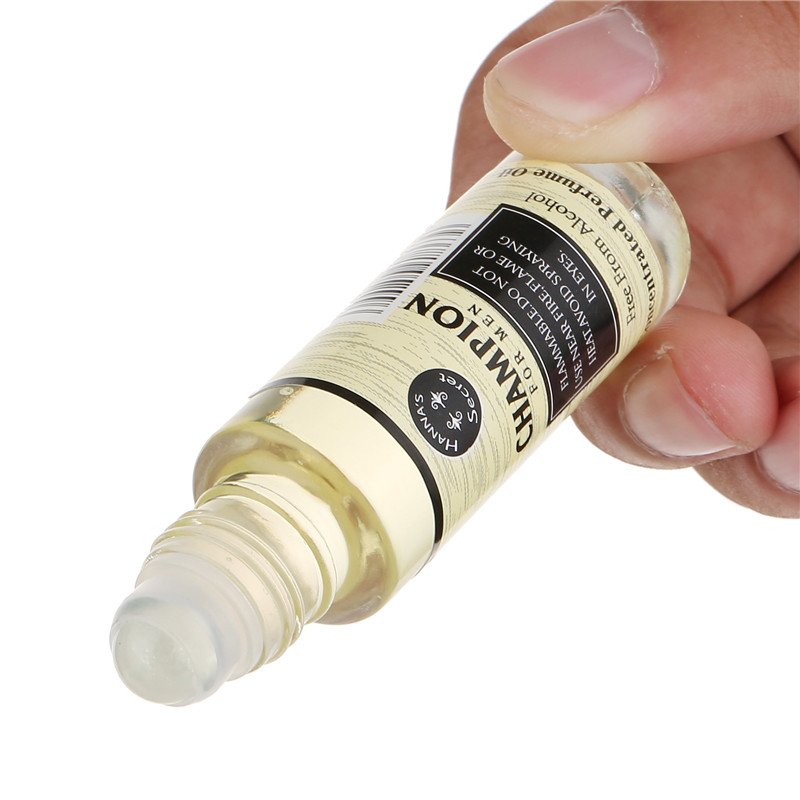 M534B hot sale 15ML 8 types woody fragrance travel size glass bottle Roll-on oil perfume for men
