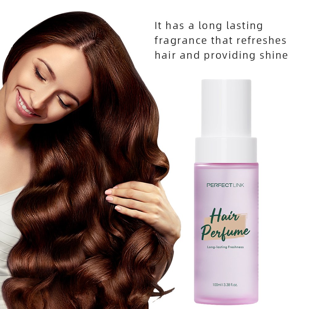Private Label Hair Perfume Mist Women's Perfume Charming Long Lasting Smell Smoothing Hair Mist Perfume