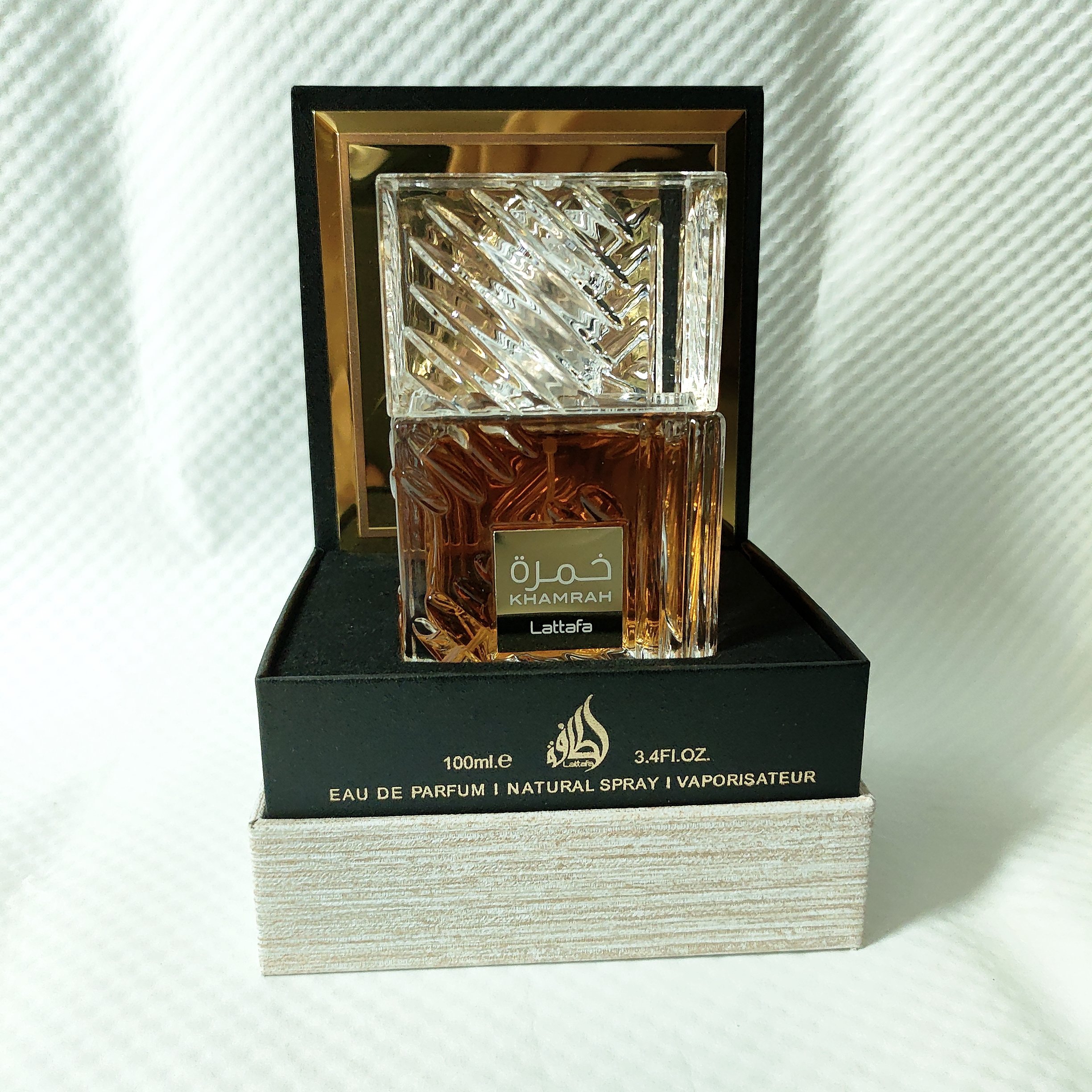 Made in UAE Original Perfume Lattafa Khamrah Eau de Parfum Spray Unisex Perfume for Men And Women Perfume